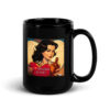 Black Glossy Mug, "I Heart Bourbon & You"